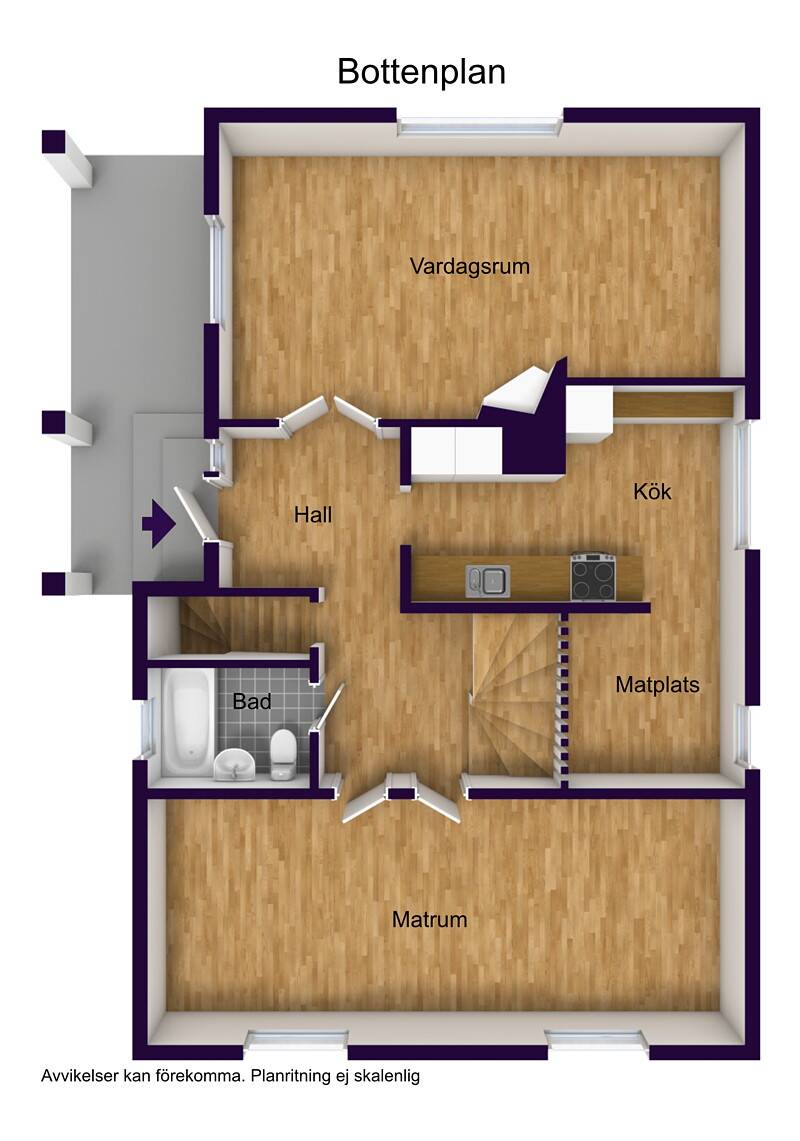 5 rum Villa på Kornettvägen 7 Viggestorp Finspångs kommun - bild 32