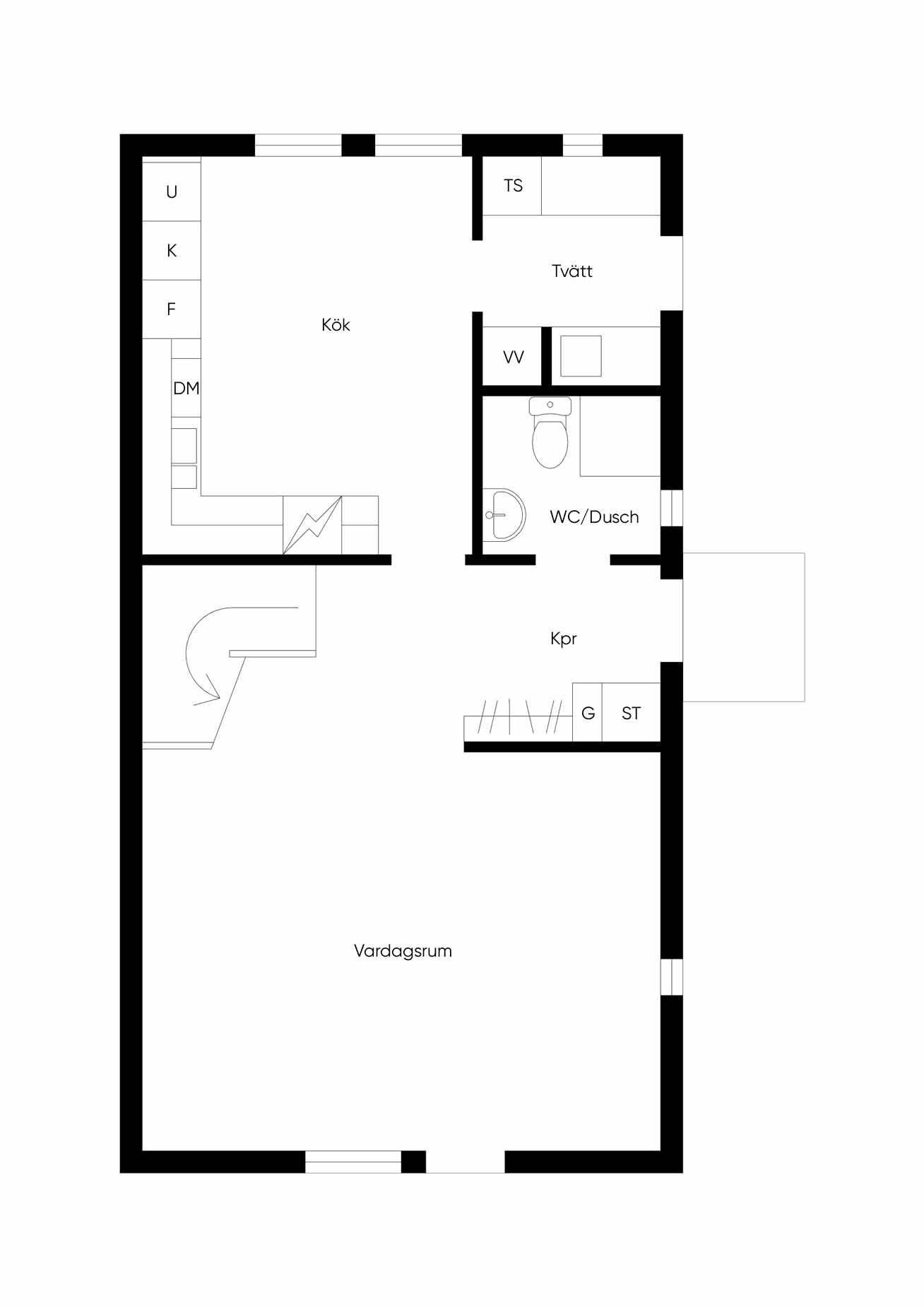 4 rum Parhus på Skiftesgatan 39 Gislaved Gislaveds kommun - bild 24