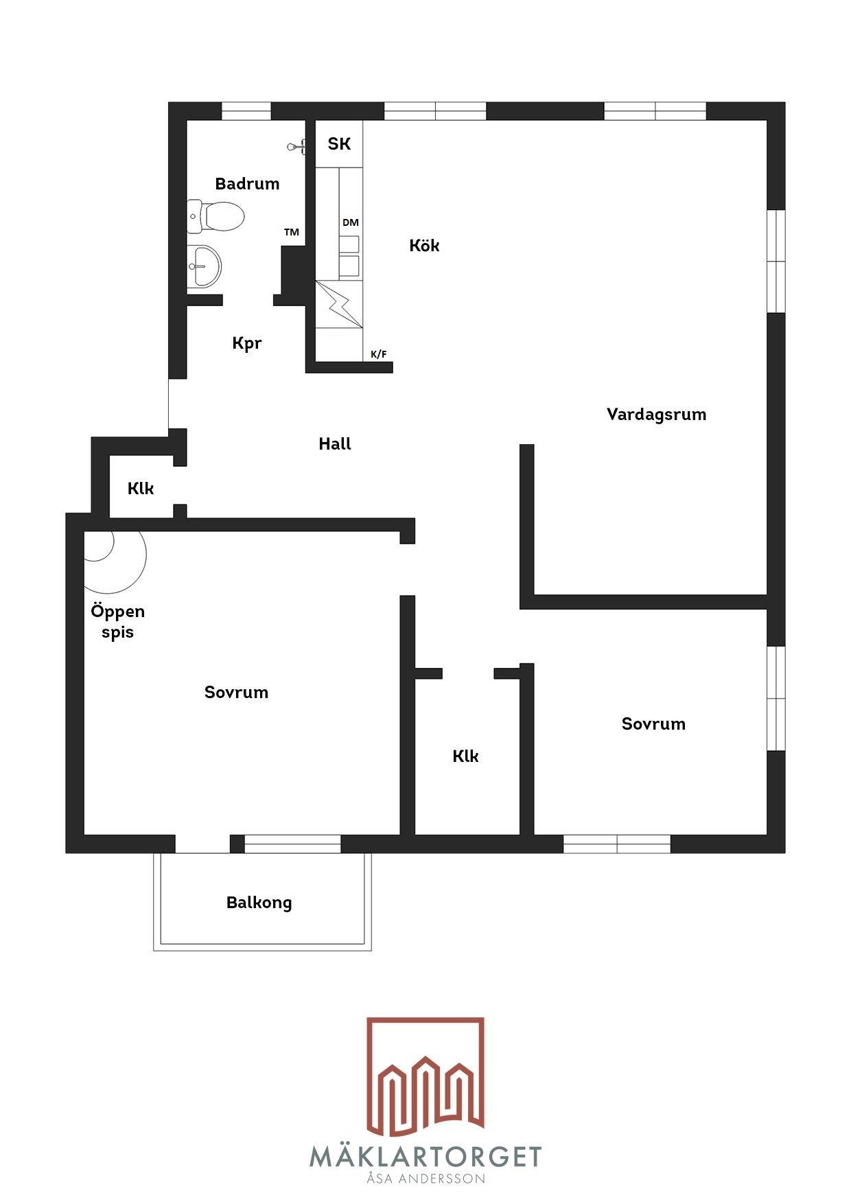 3 rum Lägenhet på Kronobodgatan 28 Centrala Hudiksvall Hudiksvalls kommun - bild 22