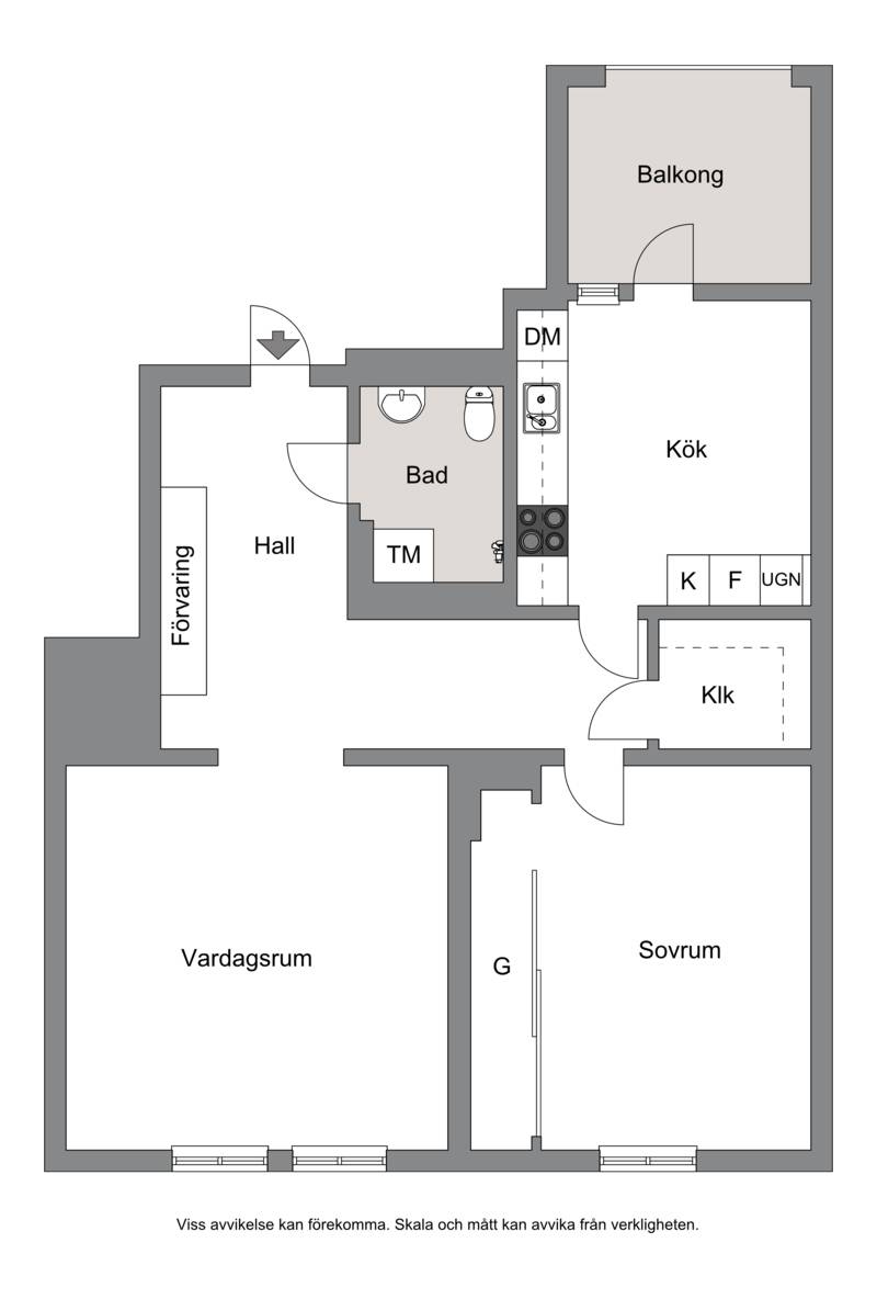 2 rum Lägenhet på Storgatan 53 A Centralt Östersunds kommun - bild 20