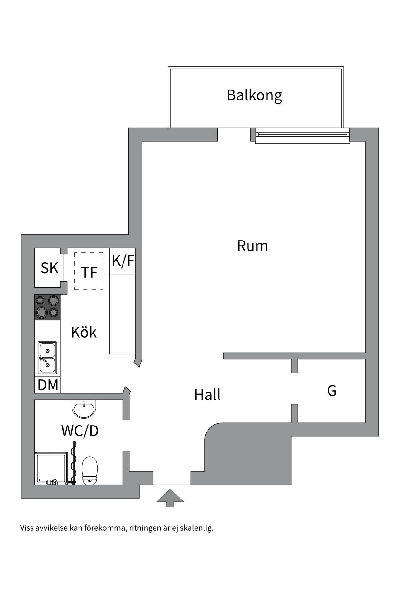 1 rum Lägenhet på Geijersgatan 48A Luthagen Uppsala kommun - bild 23