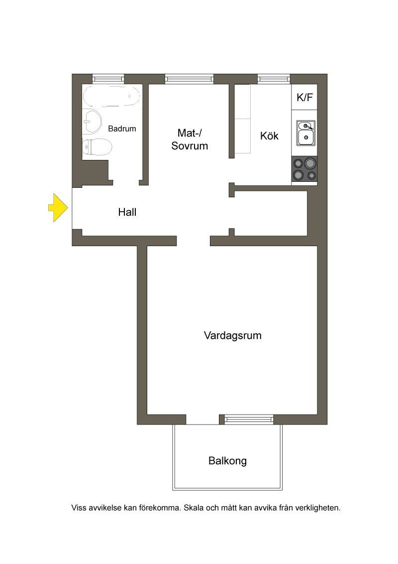 1.5 rum Lägenhet på Galonvägen 41 Riksby Stockholms kommun - bild 12