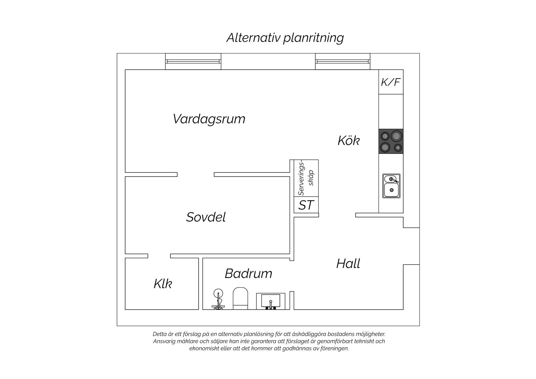 1.5 rum Lägenhet på Creutzgatan 2 Kungsholmen/Thorildsplan Stockholms kommun - bild 36