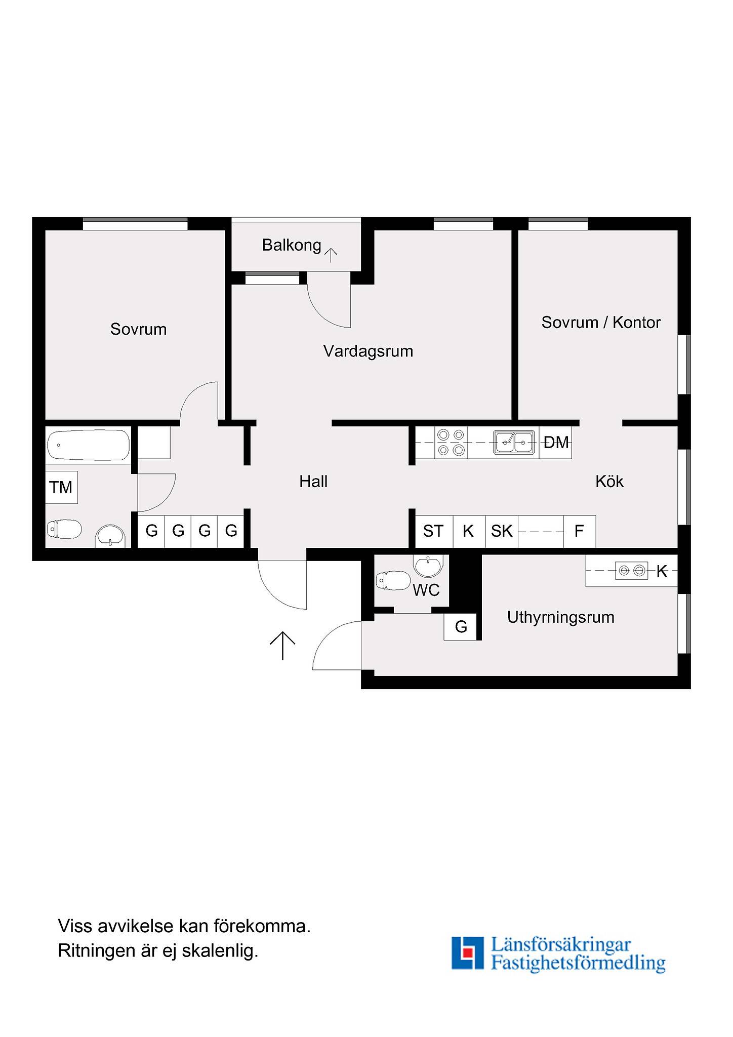 4 rum Lägenhet på Giljaregränd 4B Östersund Centrum Östersunds kommun - bild 29