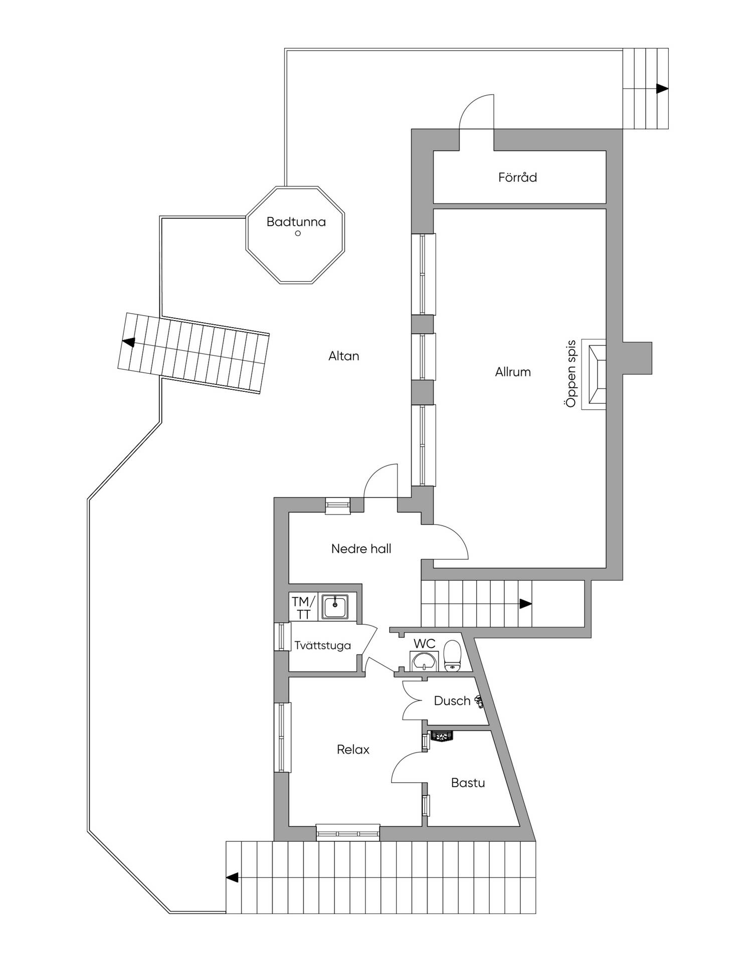6 rum Villa på Getudden 6 Färingsö Sånga Ekerö kommun - bild 49