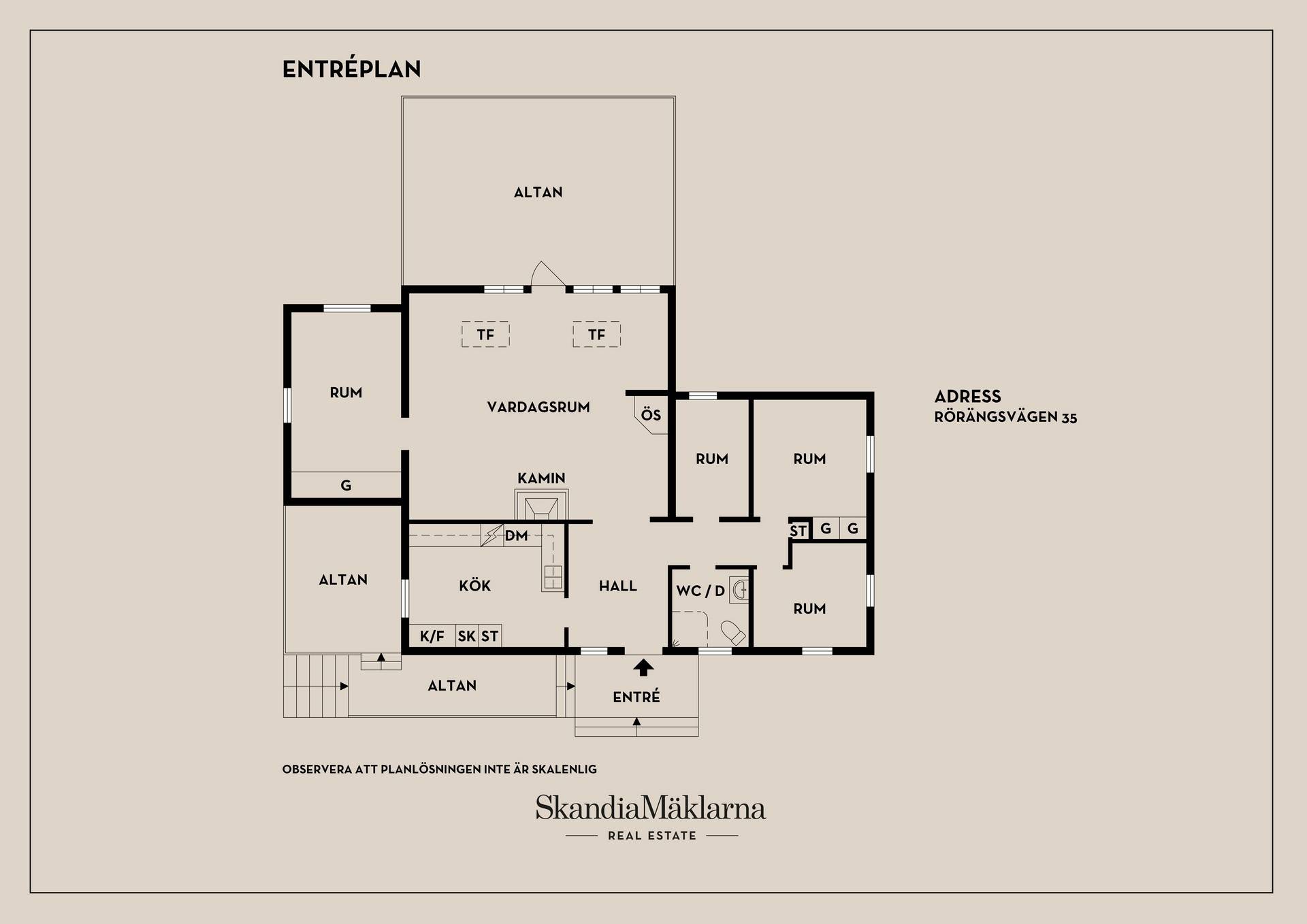 5 rum Villa på Rörängsvägen 35 Rindö Vaxholms kommun - bild 34