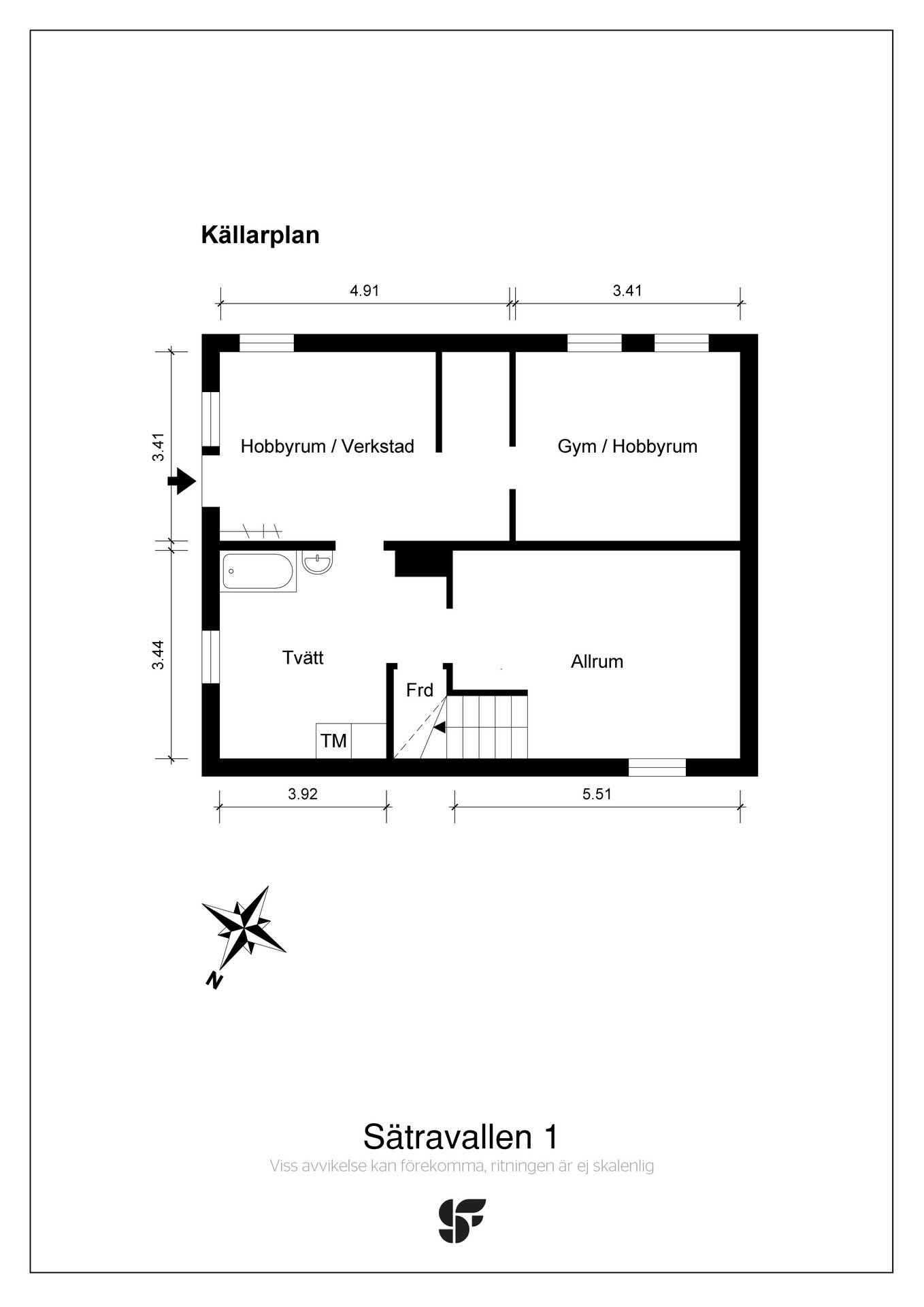 3 rum Villa på Sätravallen 1 Bestorp Linköpings kommun - bild 39