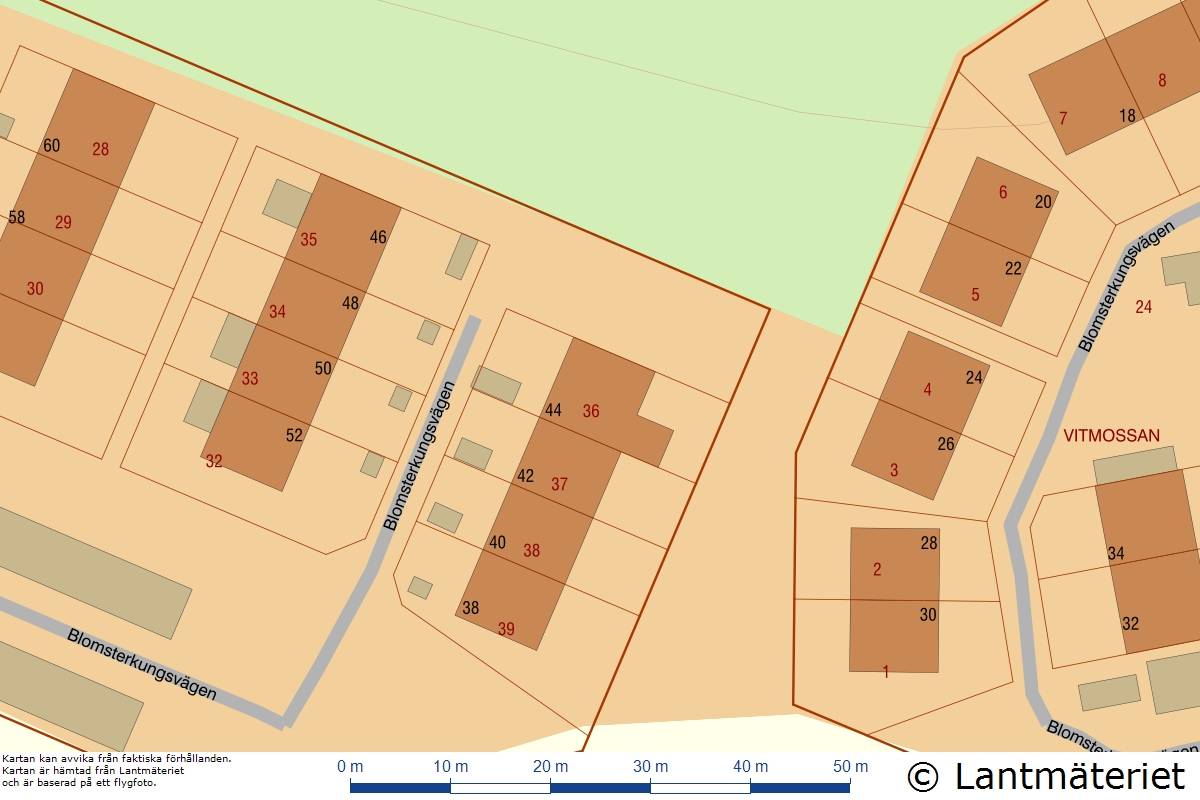 5 rum Radhus på Blomsterkungsvägen 44 Hässelby Norra Villastad Stockholms kommun - bild 36