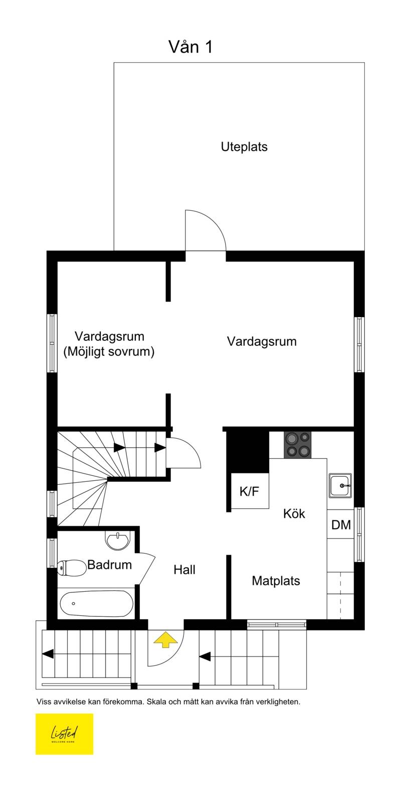 5 rum Villa på Malmgatan 2 Oskarström Halmstads kommun - bild 21