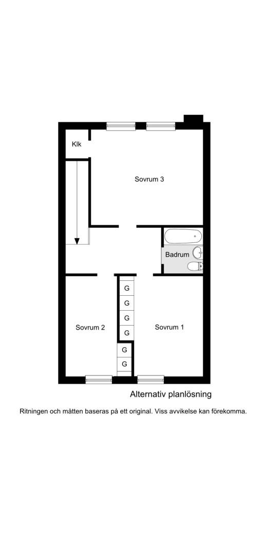 4 rum Radhus på Gaggegatan 18D Centrala Halmstad - Väster Halmstads kommun - bild 36