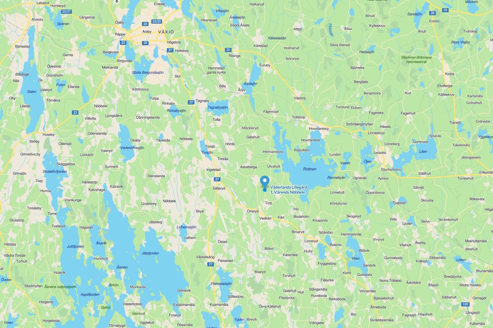 4 rum Fritidshus på Väderlanda LILLEGÅRD 1 Växjö kommun - bild 111
