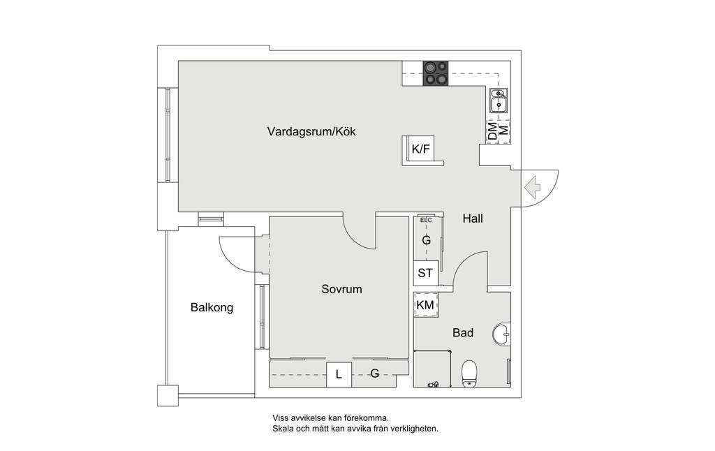 2 rum Lägenhet på Kabelverksgatan 14 3tr Älvsjö - Stockholm Stockholms kommun - bild 21