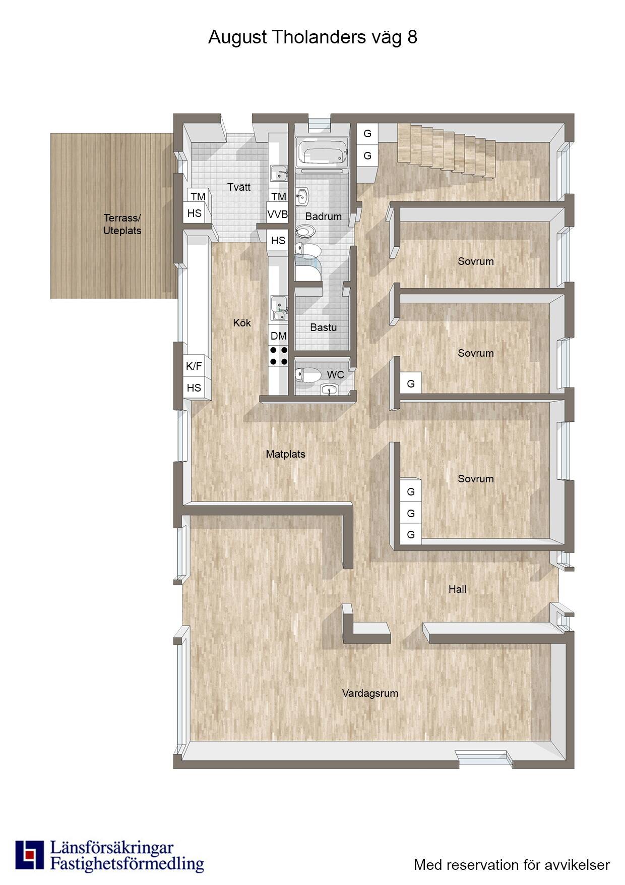 4 rum Villa på August Tholanders väg 8 Österäng Kristianstads kommun - bild 25