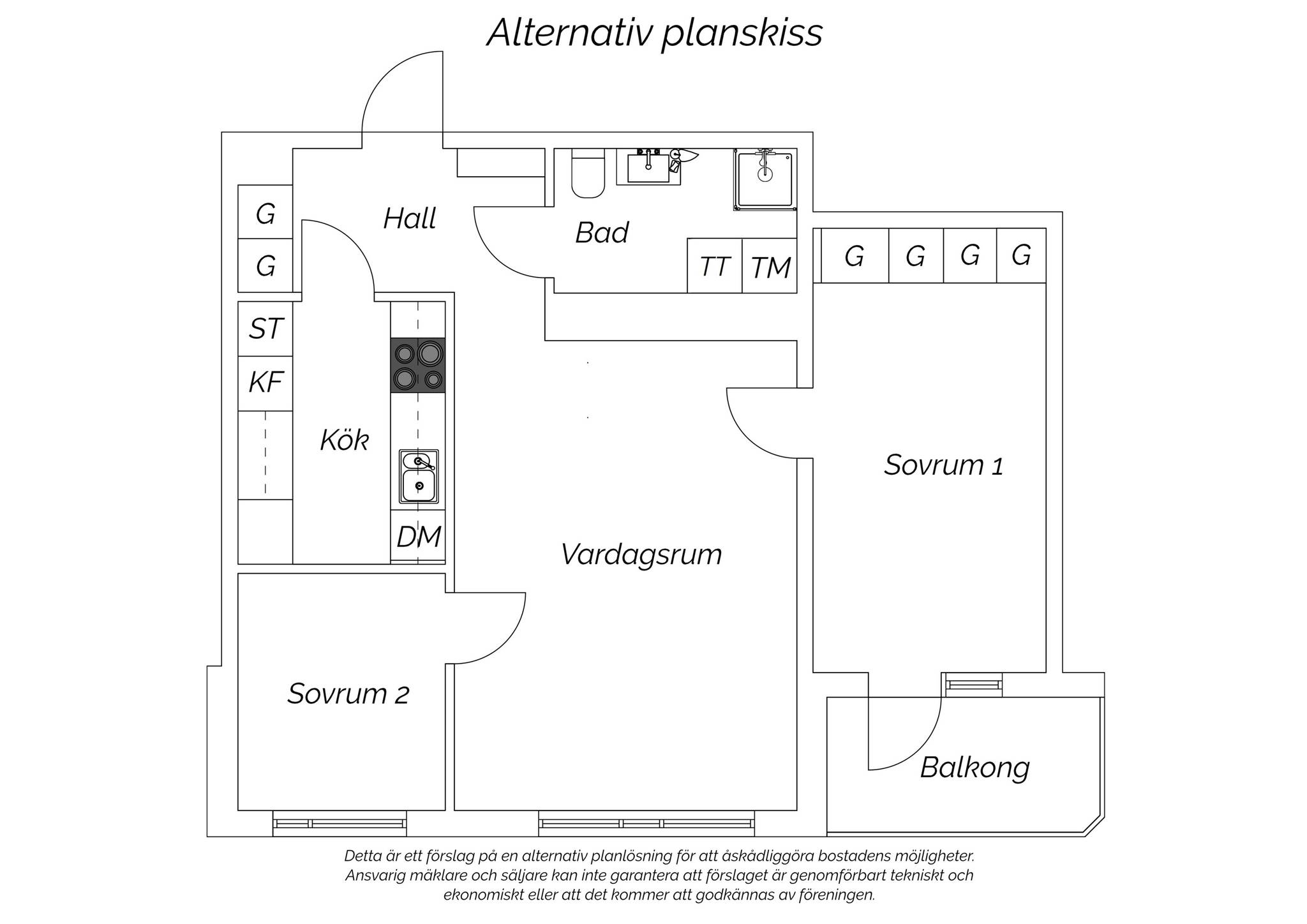 2 rum Lägenhet på Friggagatan 3B Stampen Göteborgs kommun - bild 38