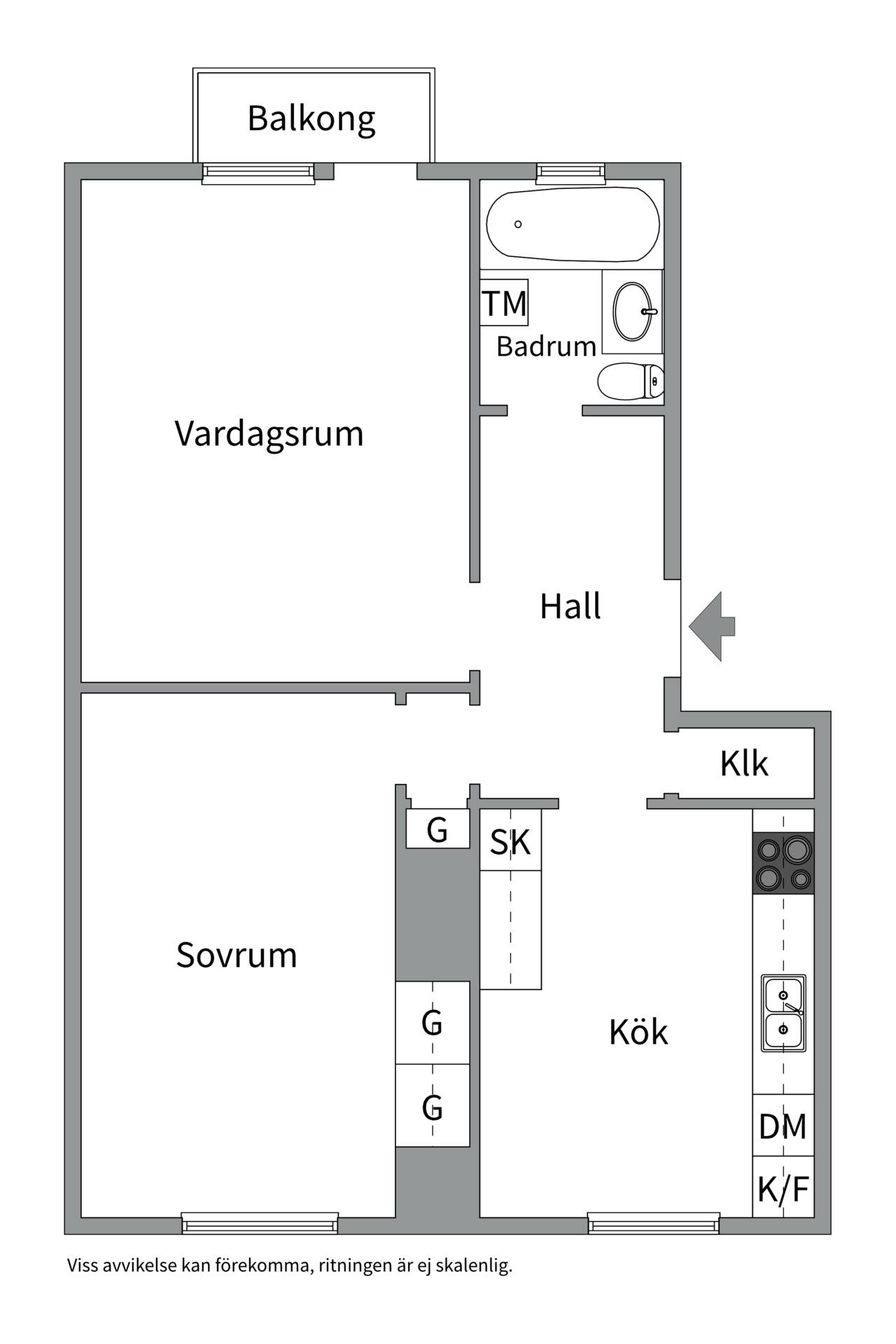 2 rum Lägenhet på Broddgränd 10 Västertorp Stockholms kommun - bild 30