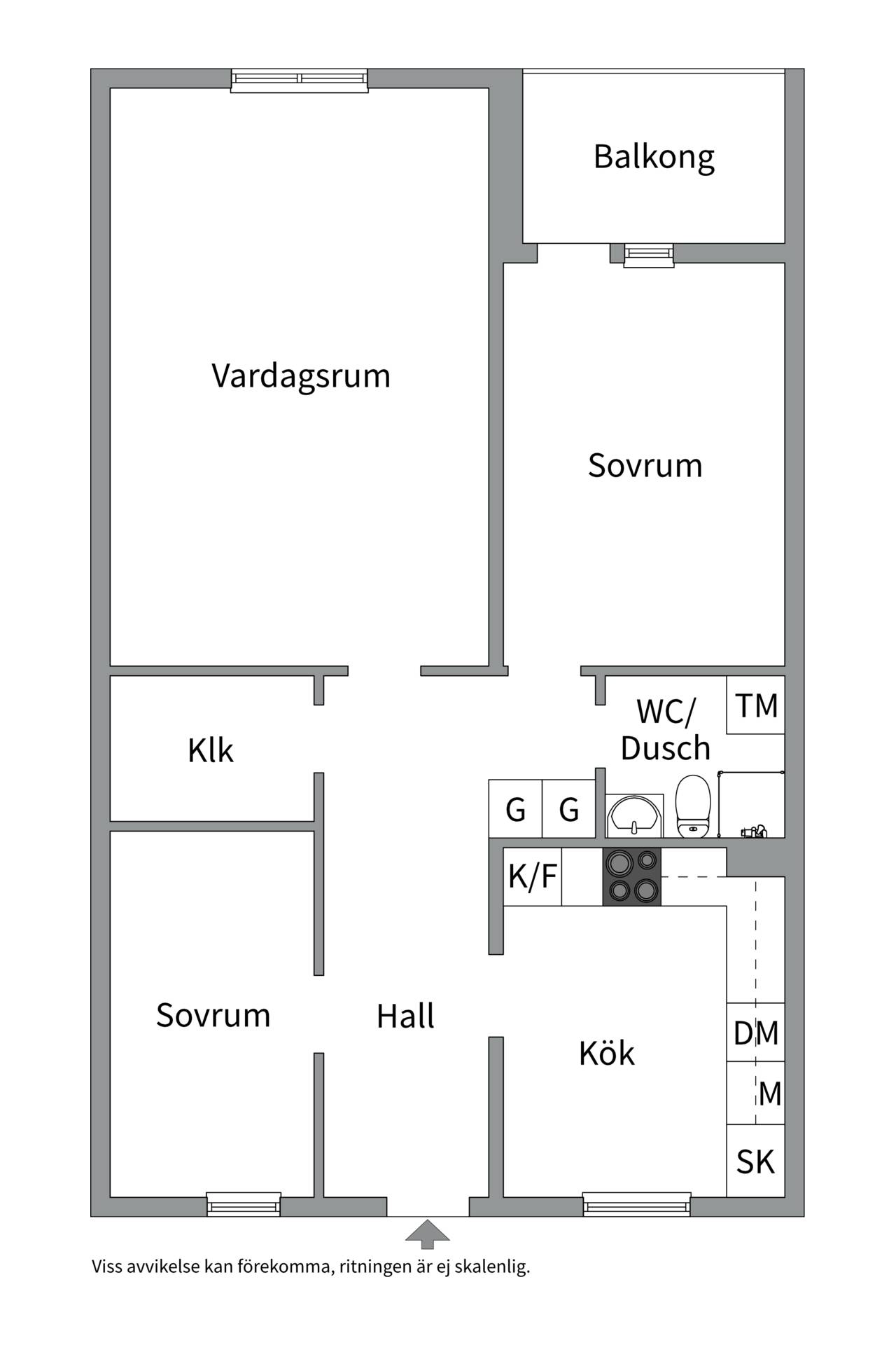 3 rum Lägenhet på Knotavägen 26 Bjurhovda Västerås kommun - bild 23