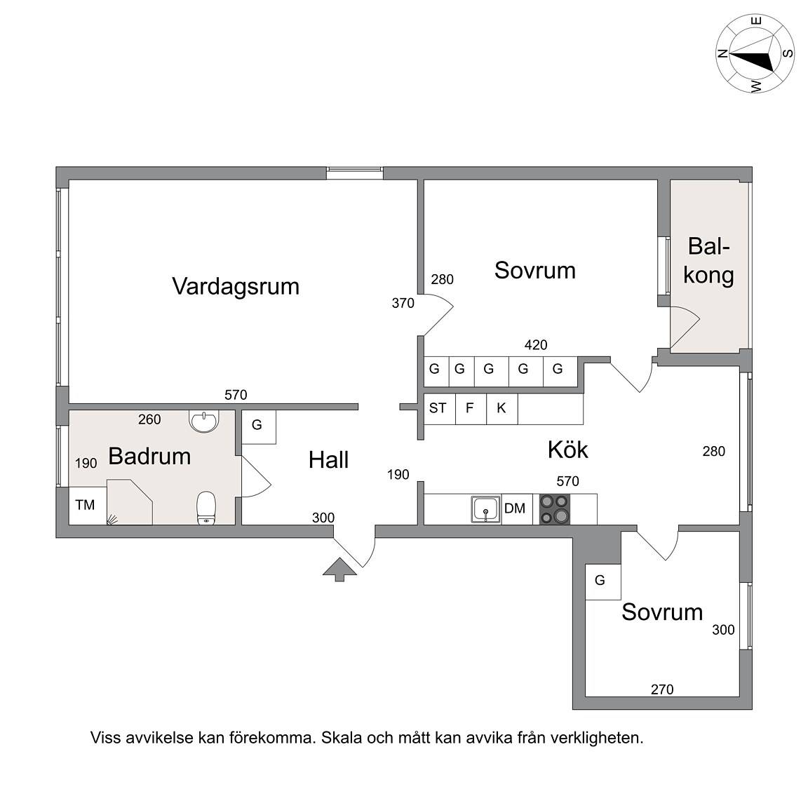3 rum Lägenhet på Ekholmsvägen 38C Ekholmen Linköpings kommun - bild 15