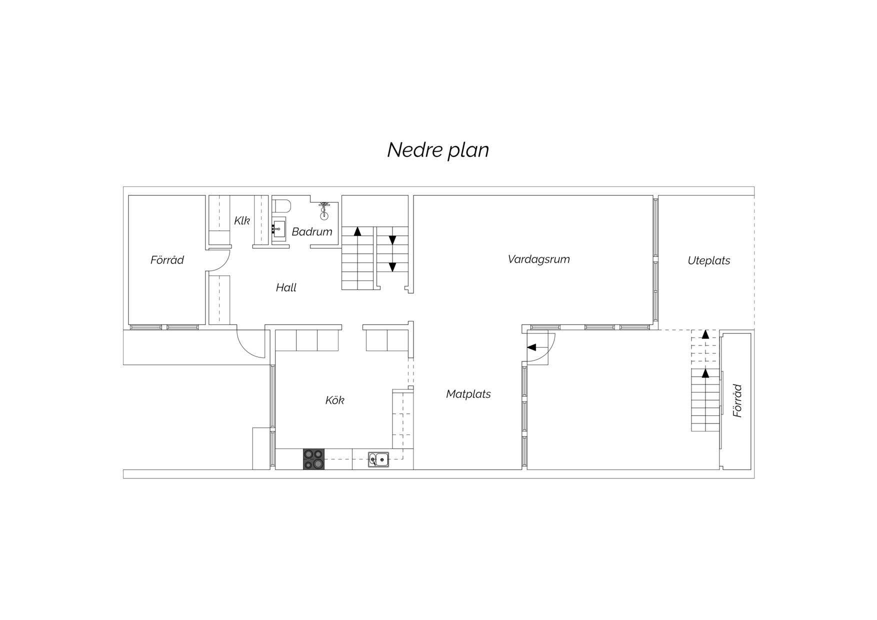 6 rum Radhus på Persikevägen 29 Nilstorp Lunds kommun - bild 63