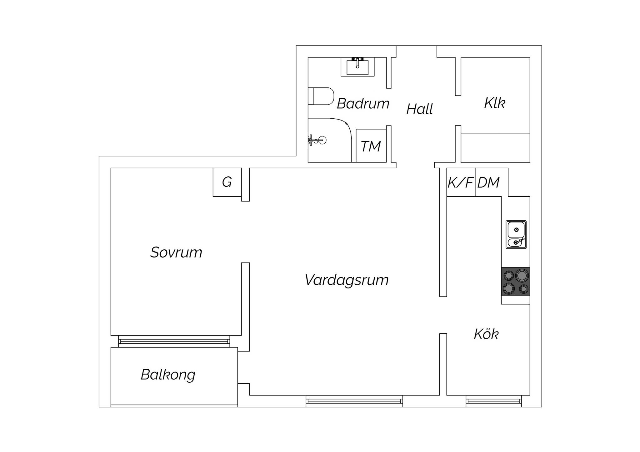 2 rum Lägenhet på Beryllgatan 30 Västra Göteborg Göteborgs kommun - bild 17