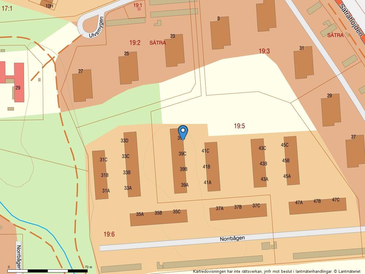 3 rum Lägenhet på Norrbågen 39D Sätra Gävle kommun - bild 35