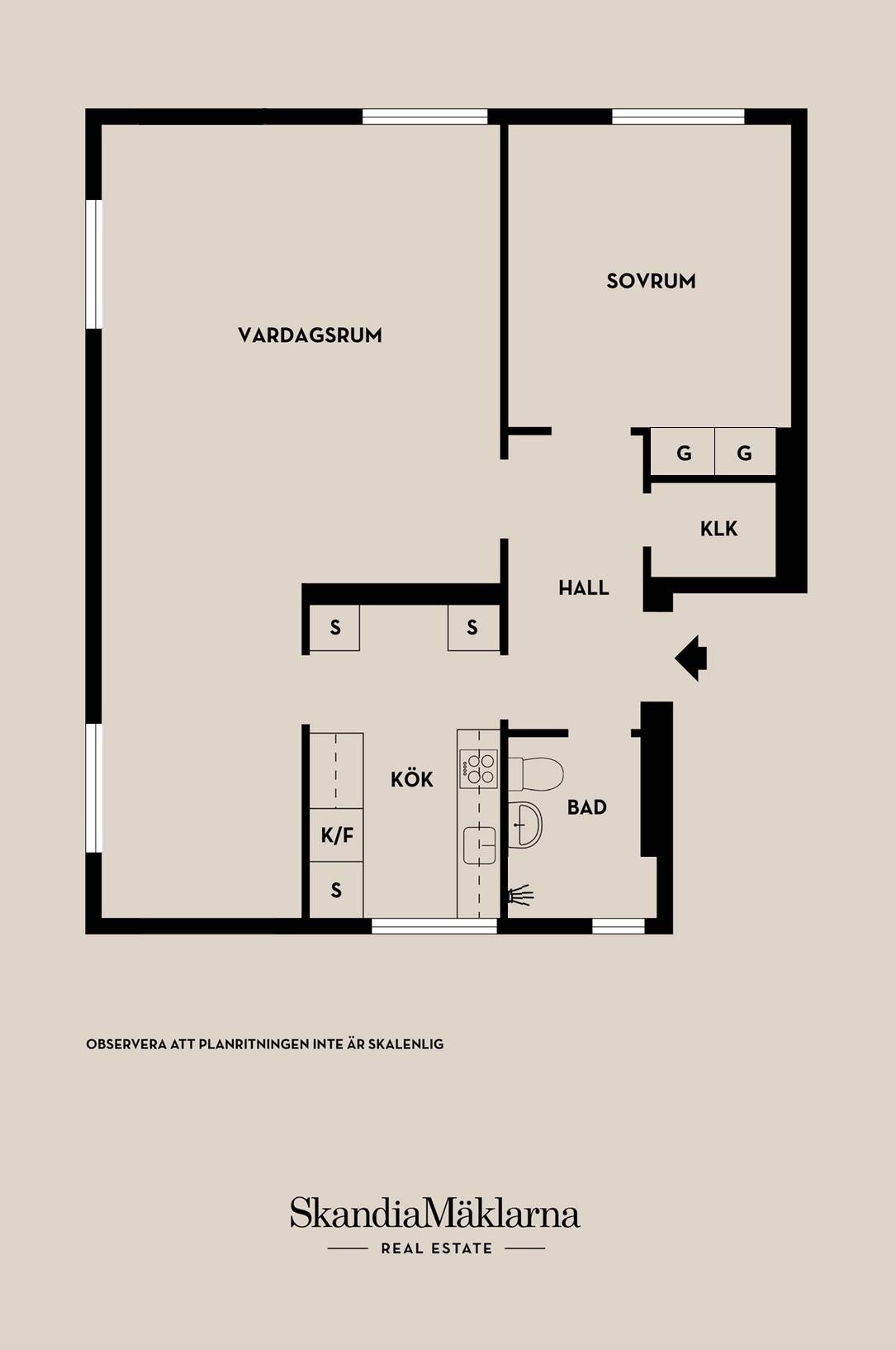 2 rum Lägenhet på Humblegatan 33A Centrala Sundbyberg Sundbybergs kommun - bild 20