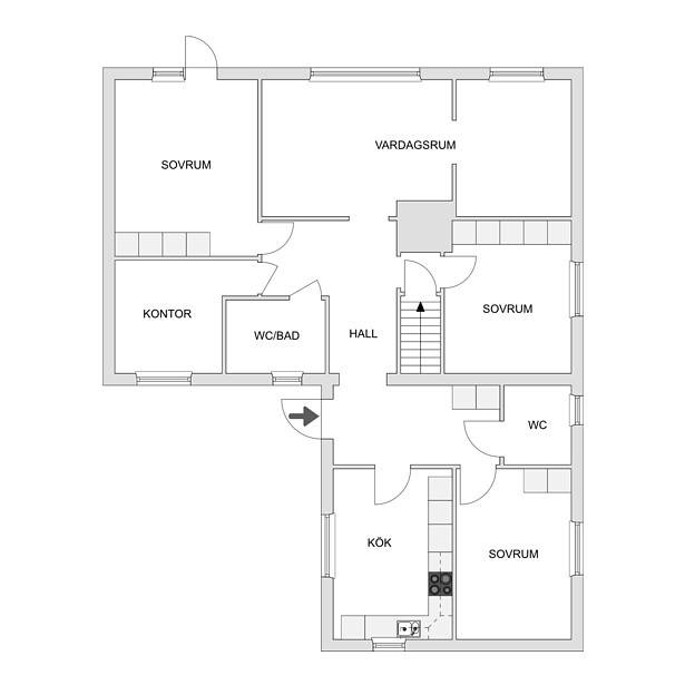 6 rum Villa på Lindblomsvägen 18 Kroksta Örnsköldsviks kommun - bild 37