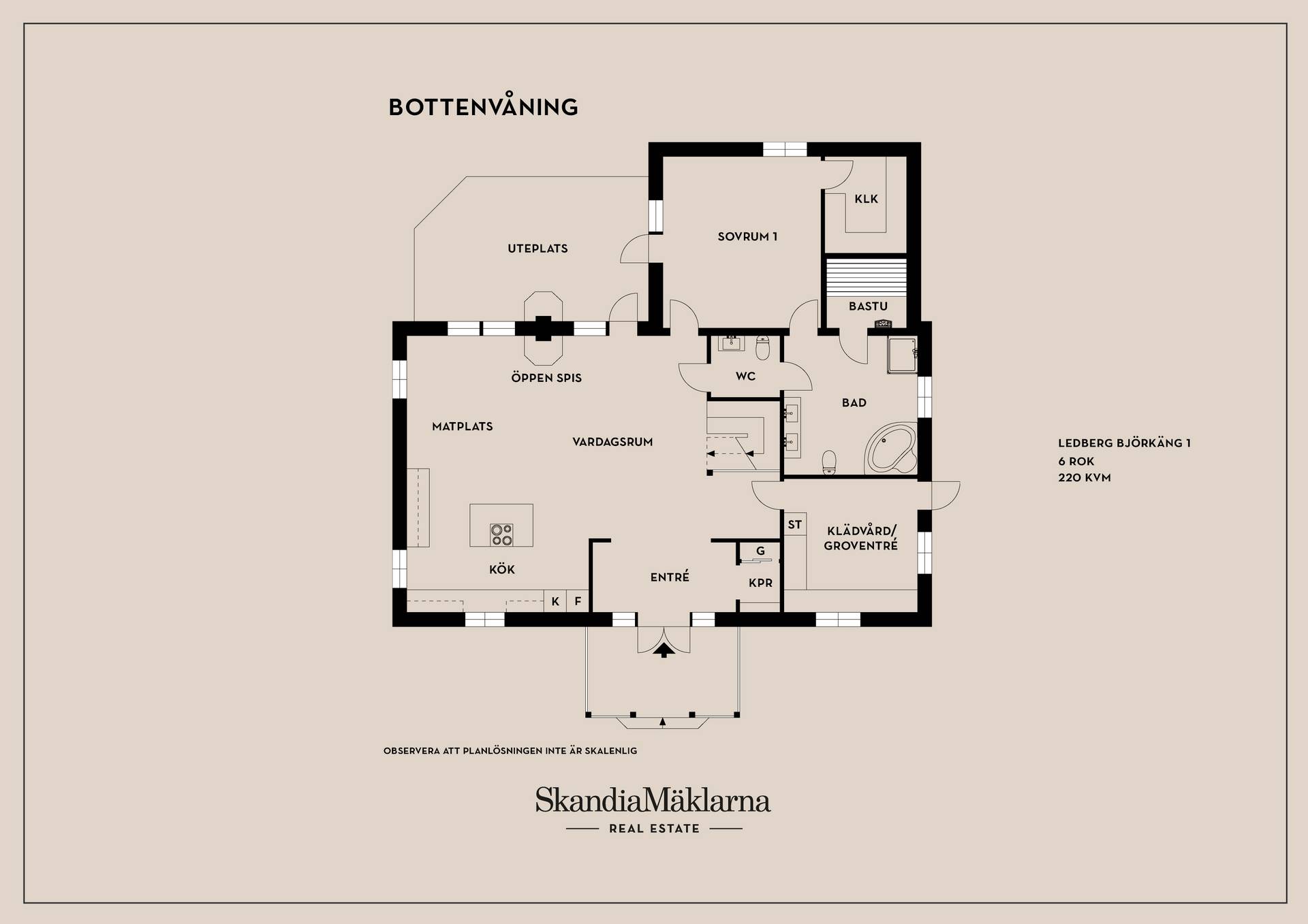 6 rum Villa på Ledberg Björkäng 1 Ledberg Linköpings kommun - bild 34