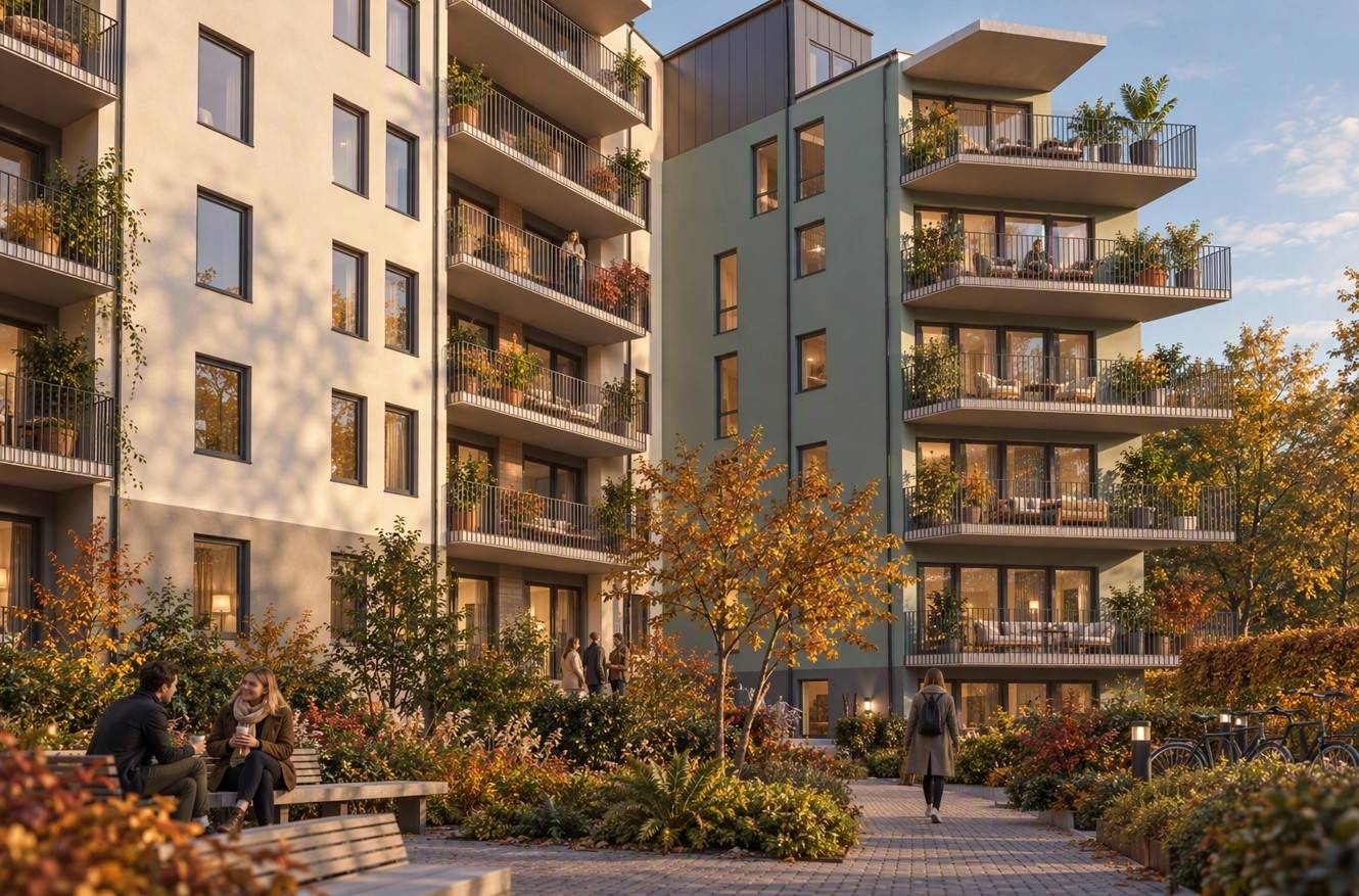 4 rum Lägenhet på Djurgårdsgatan 97 Garnisonen Linköpings kommun - bild 1