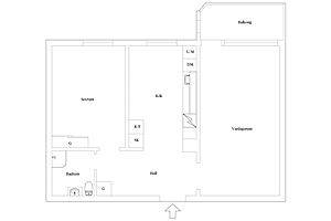 2 rum Lägenhet på Tornfalksgatan 14 Söderkulla Malmö kommun - bild 15