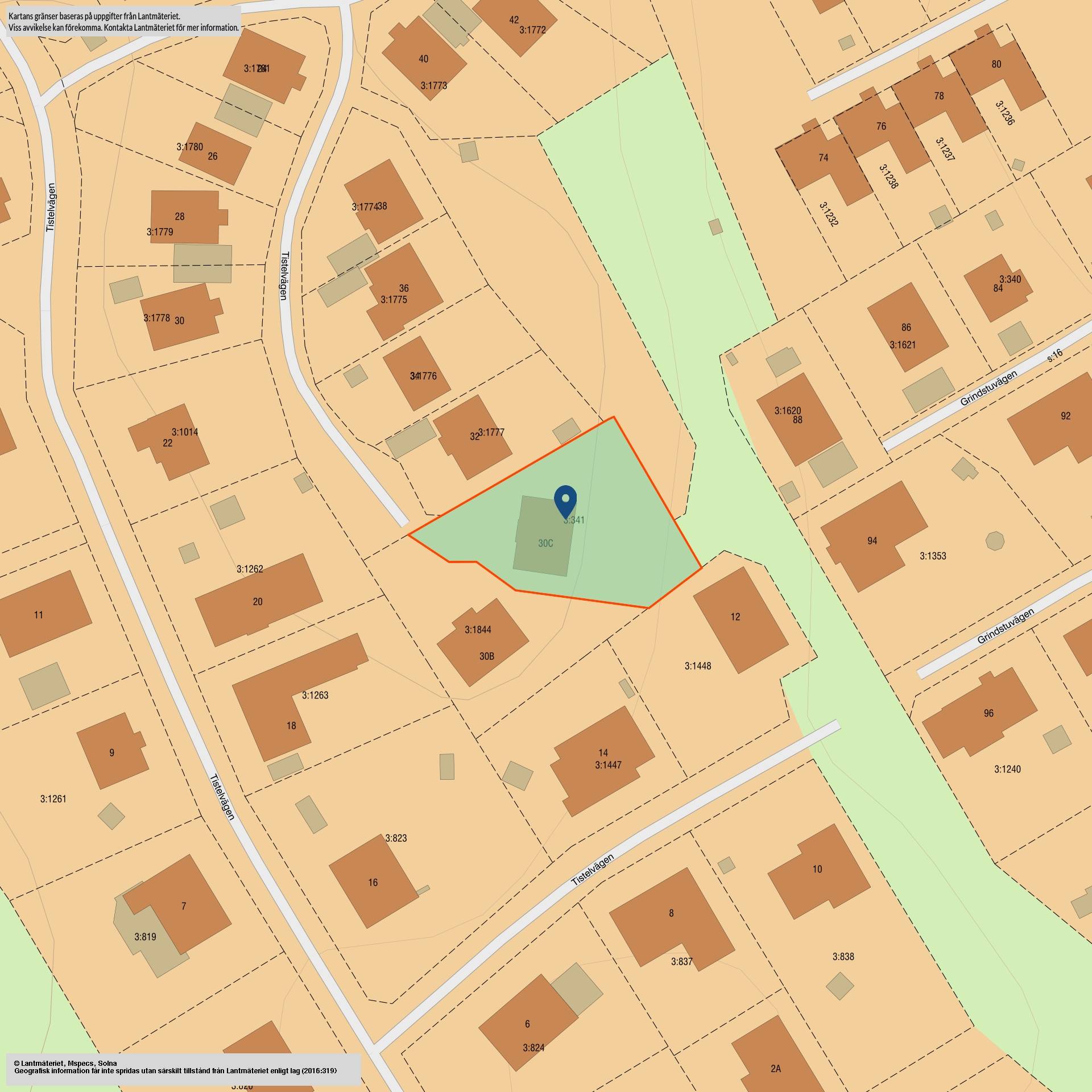 6 rum Villa på Tistelvägen 30C Lötkärr Haninge kommun - bild 35