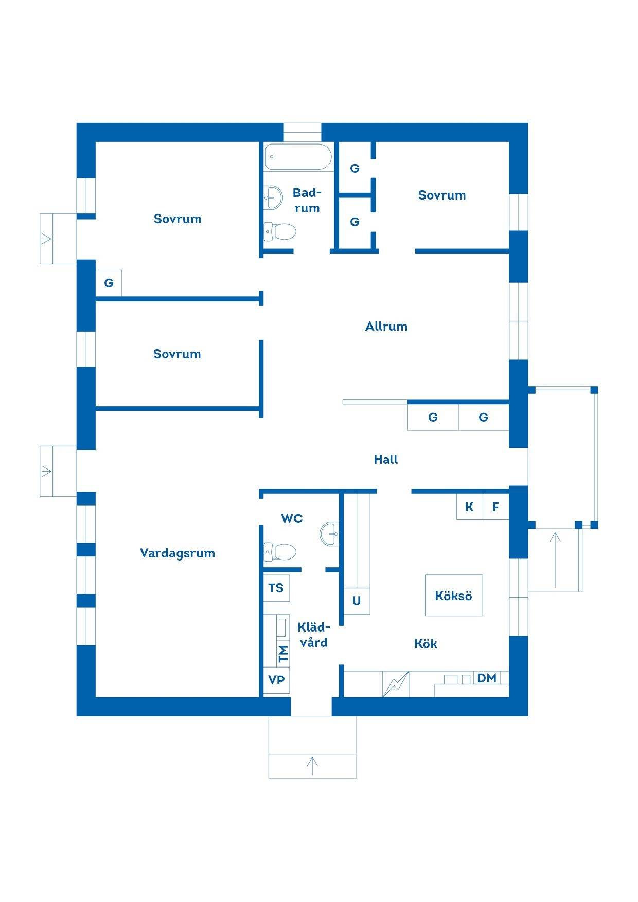 5 rum Villa på Vierydsvägen 130 Saxemara Ronneby kommun - bild 29