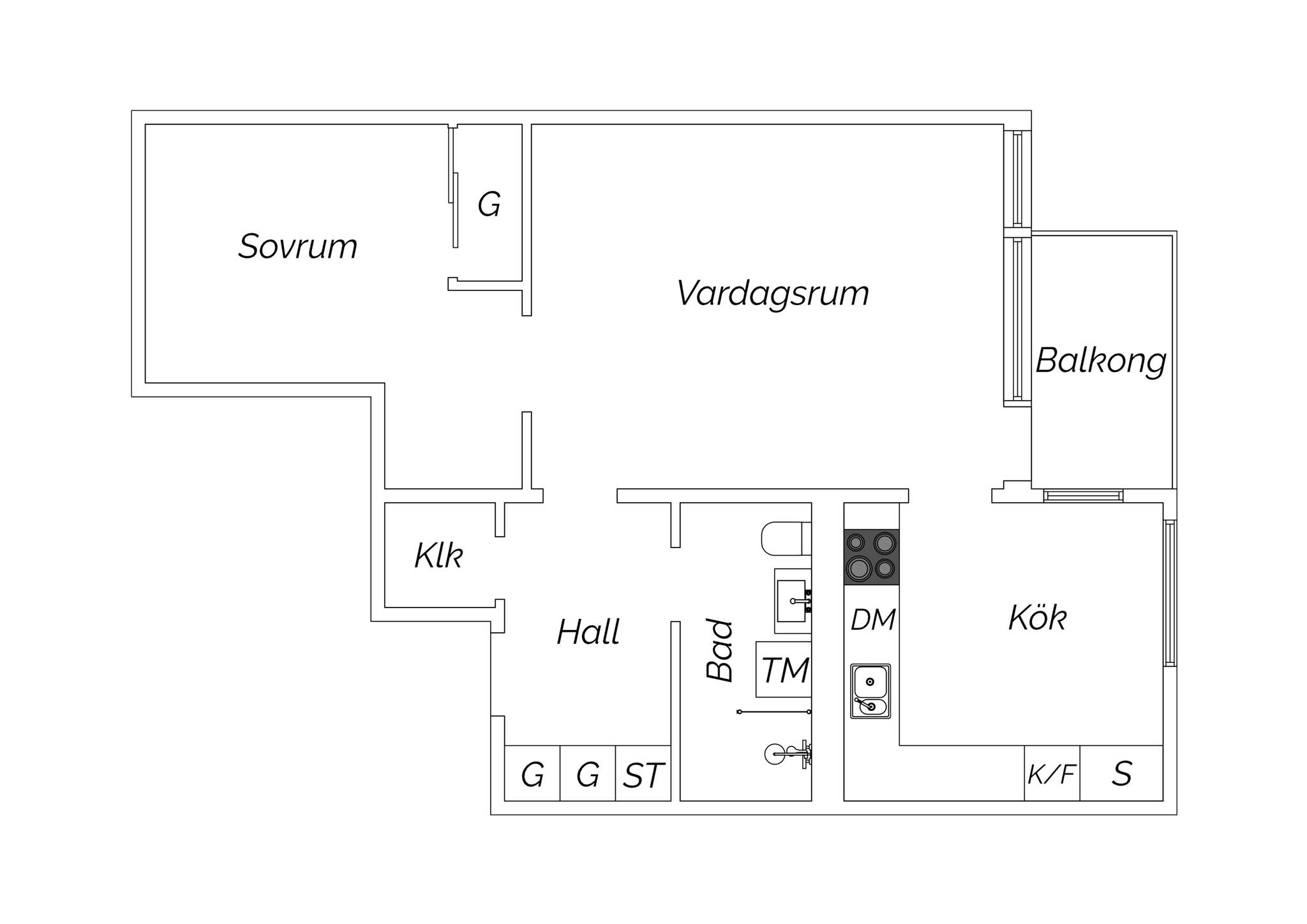 2 rum Lägenhet på Föreningsgatan 1B Annedal/ Vasastaden Göteborgs kommun - bild 18