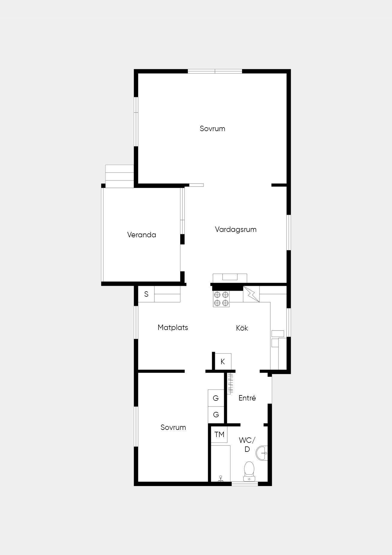 2 rum Villa på Hallåsvägen 390 Kungsbacka Marks kommun - bild 26