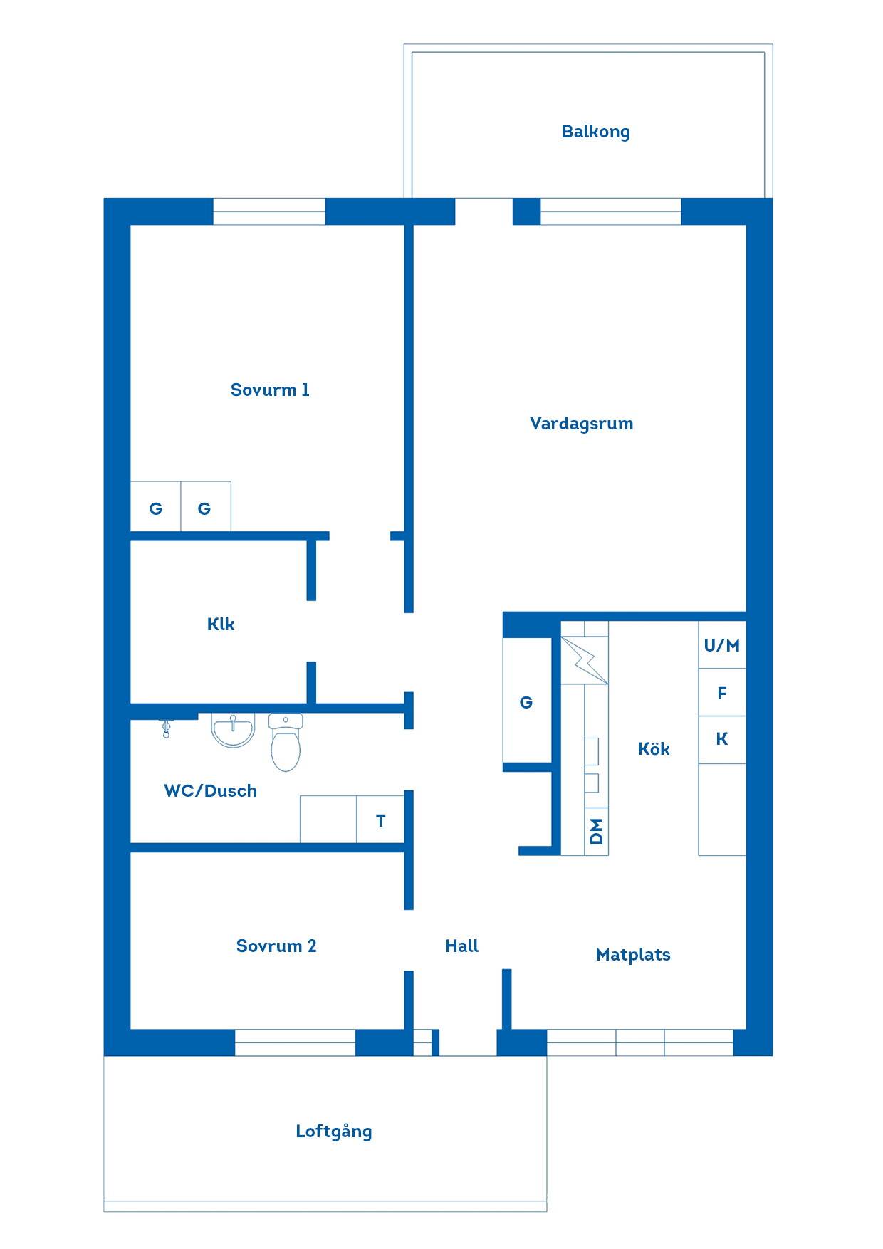 3 rum Lägenhet på Tuvgatan 31 Vidingsjö Linköpings kommun - bild 17