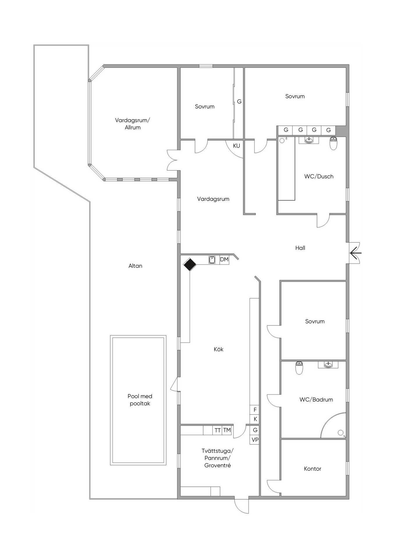 6 rum Villa på Gällsås 375 Skepplanda Ale kommun - bild 23