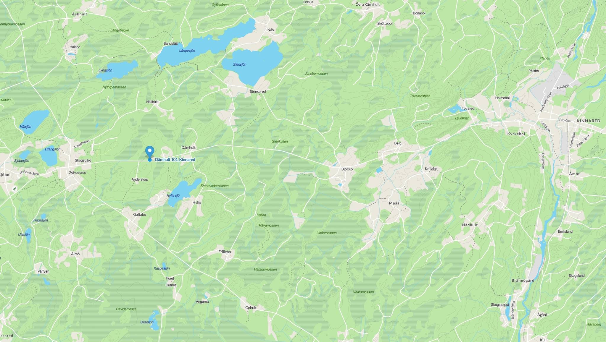 5 rum Vinterbonat fritidshus på Dämhult 101 Hylte kommun - bild 123