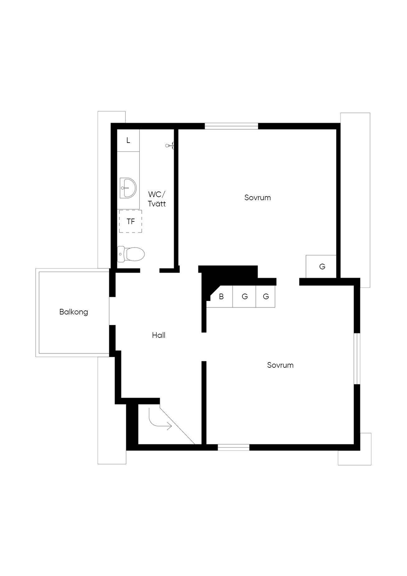 4 rum Villa på Hallströmsgatan 25 Lidhem Västerviks kommun - bild 47