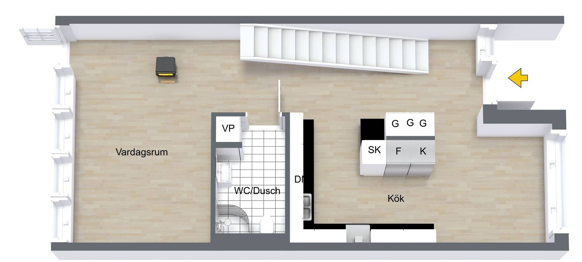 5 rum Radhus på Orrspelsgatan 41C Knivsta Knivsta kommun - bild 44