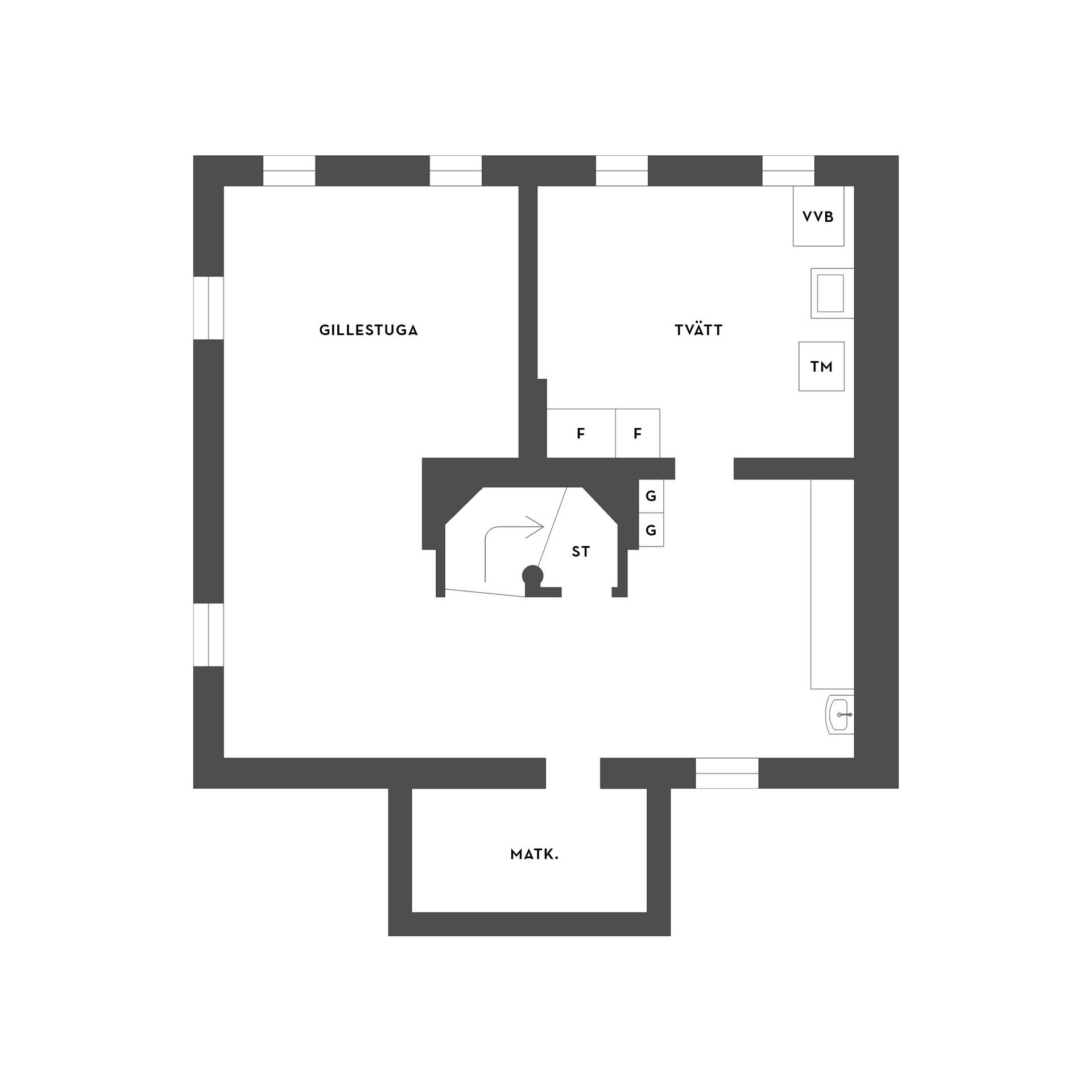 7 rum Parhus på Munktellsgatan 8 Eskilstuna kommun - bild 48