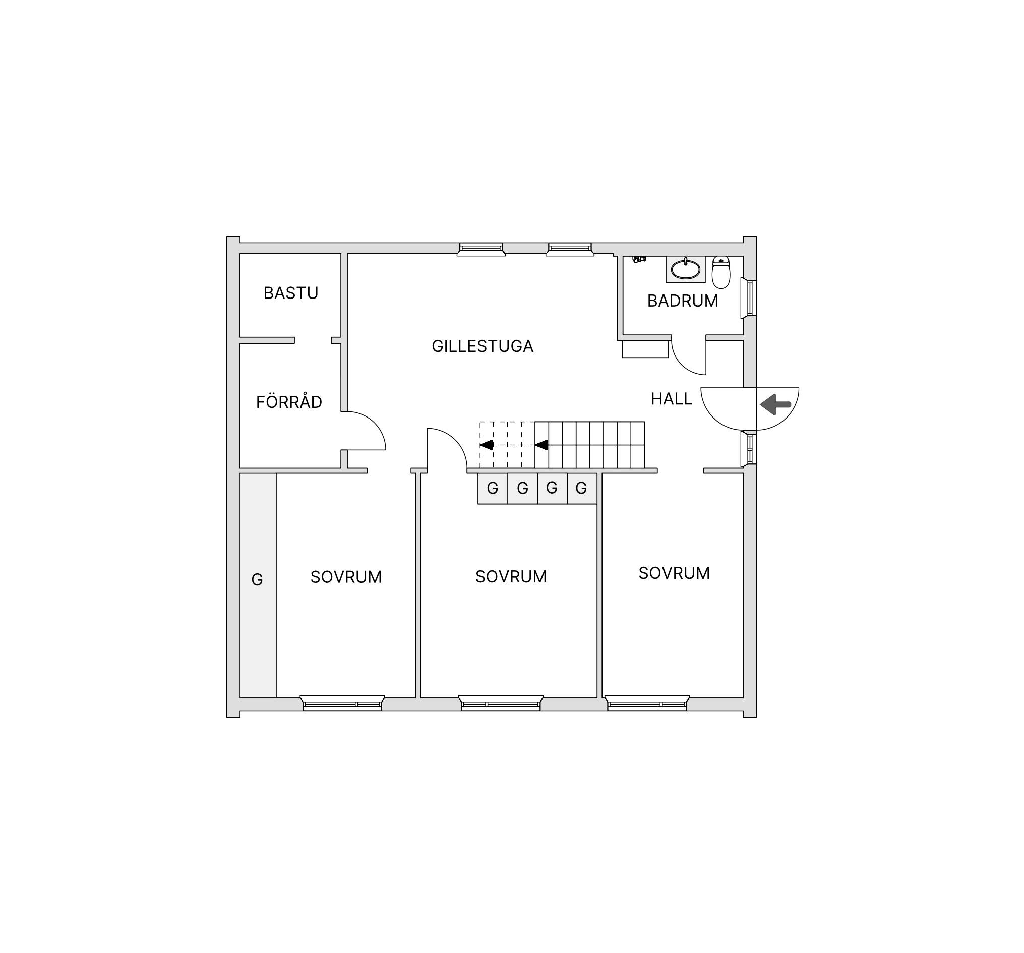 5 rum Villa på Skogsslingan 18 Skärholmen Stockholms kommun - bild 44