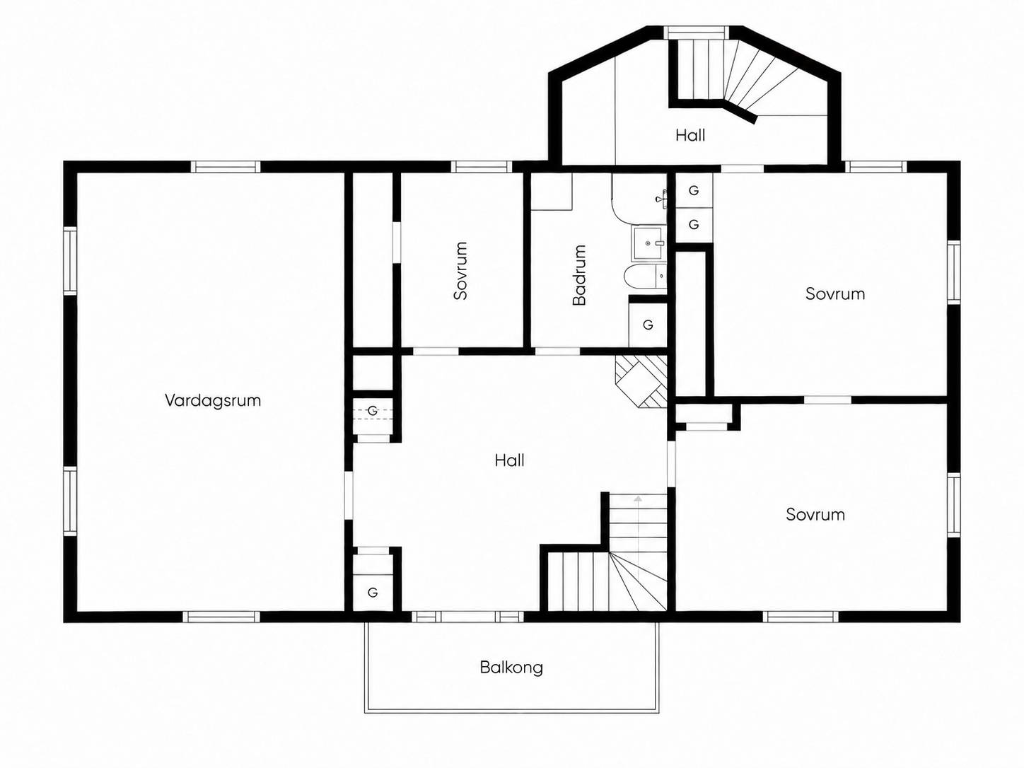 6 rum Villa på Landsvägen 45 Klevshult Vaggeryds kommun - bild 60