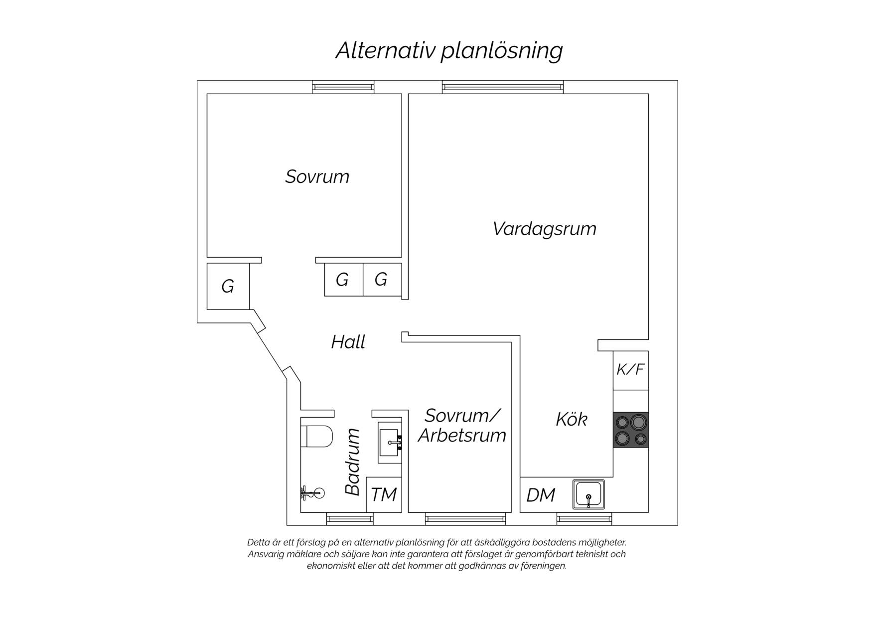 2 rum Lägenhet på LM Ericssons väg 19 Telefonplan/Midsommarkransen Stockholms kommun - bild 18