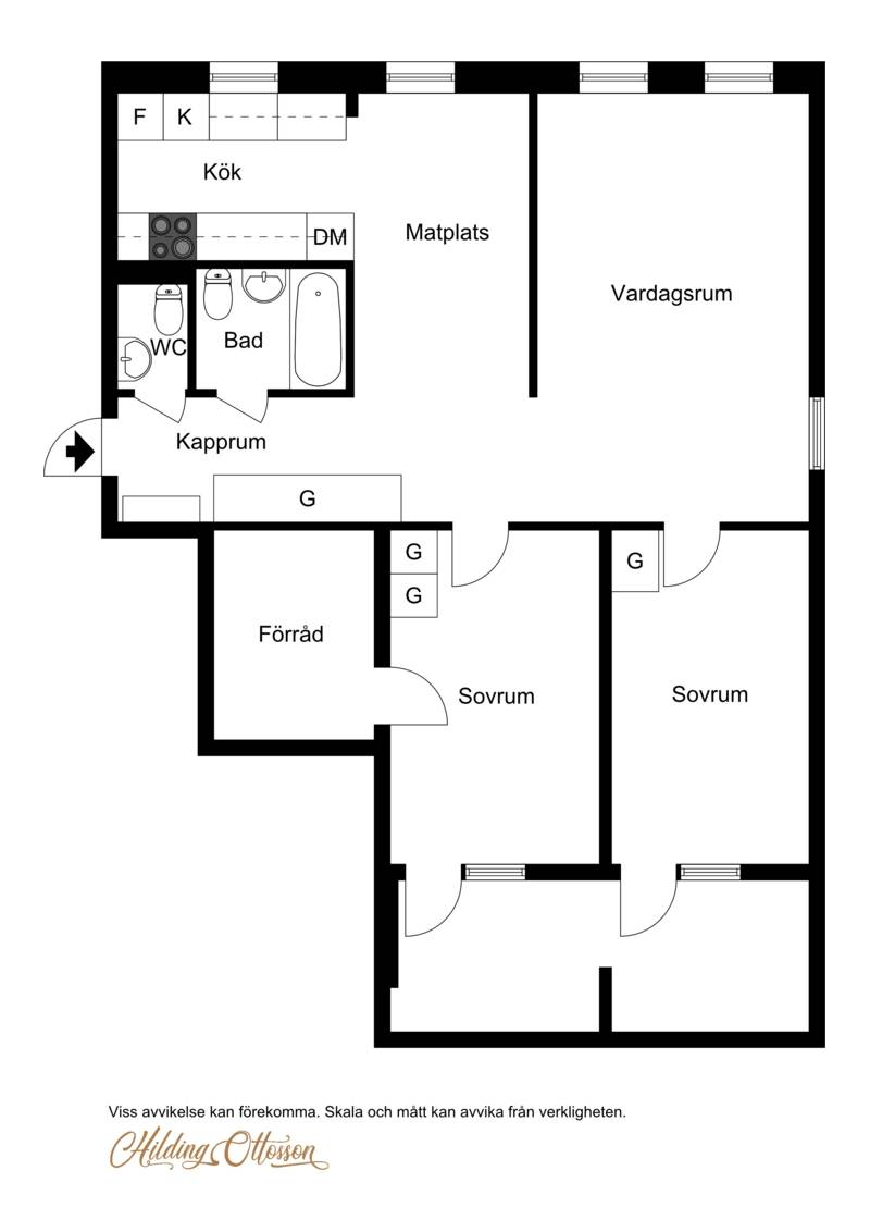 3 rum Lägenhet på ORGANISTGATAN 5 C Centrumnära Svedala kommun - bild 26