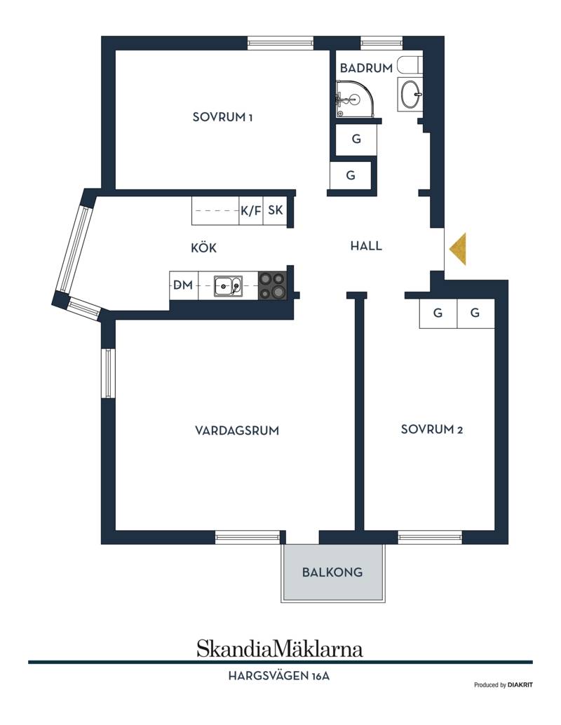 3 rum Lägenhet på Hargsvägen 16A Östra Mjölby kommun - bild 19