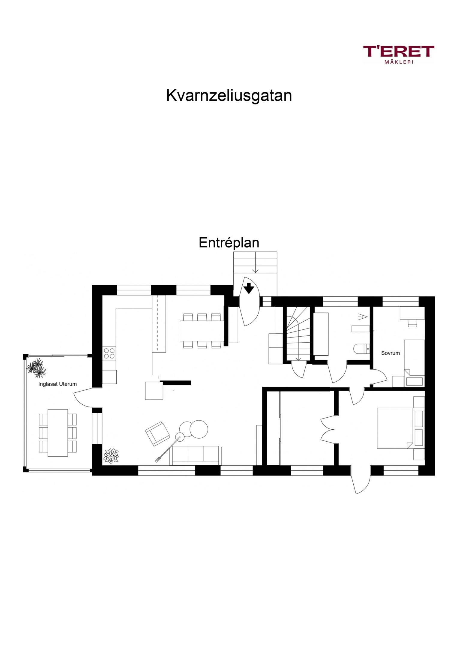 5 rum Villa på Kvarnzeliusgatan 13 Östermalm Sundsvalls kommun - bild 32