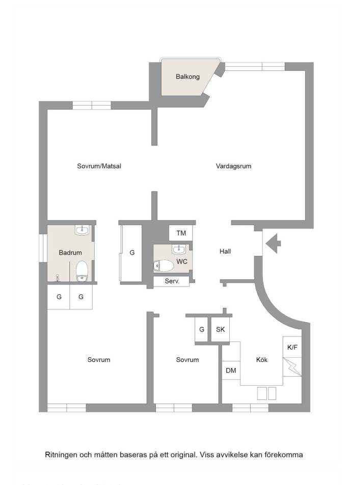 4 rum Lägenhet på Brändströmsgatan 7A Gävle Gävle kommun - bild 35