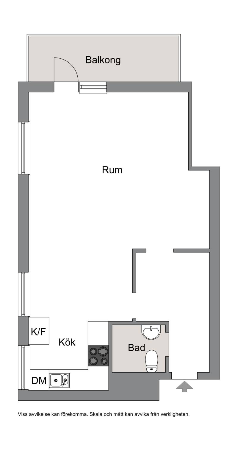 1.5 rum Lägenhet på Tranebergsvägen 46 Traneberg Stockholms kommun - bild 19
