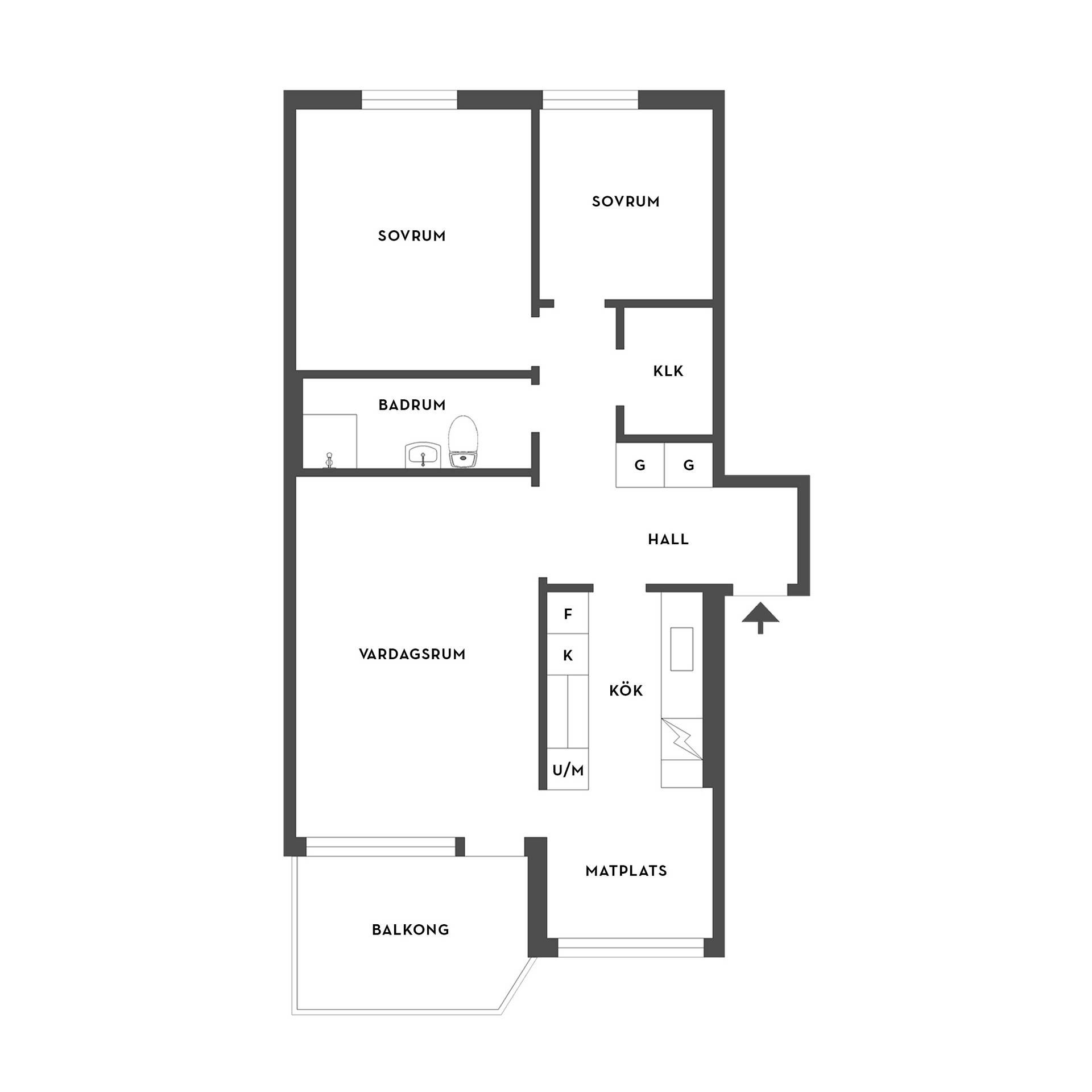 3 rum Lägenhet på Västergatan 6E Centralt Kävlinge kommun - bild 25