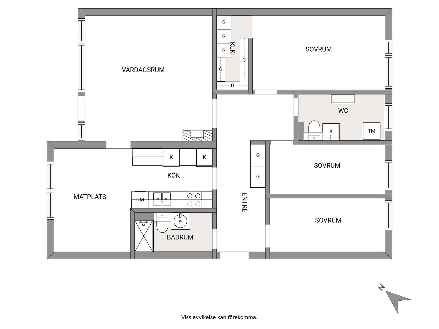 4 rum Lägenhet på Hyttgatan 76B Centrum Falu kommun - bild 33