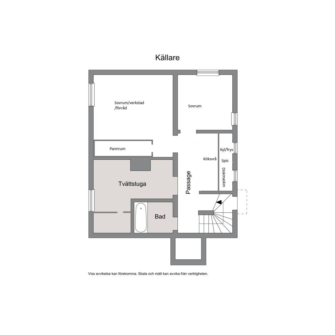 6 rum Villa på Lützowgatan 8 Öster - Högskolan Halmstads kommun - bild 31